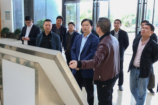 台州市政府副秘书长李昌道莅临东方永安（浙东）电商产业园调研