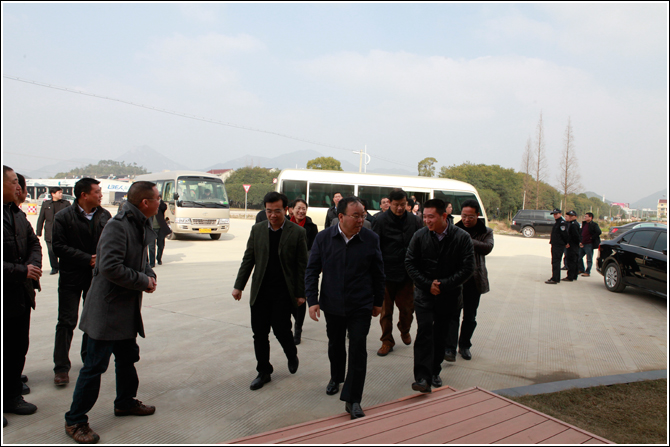 迎接台州市强县板块第四次督查评议