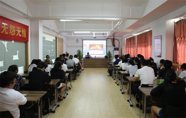 浙东休闲家居城举办全员消防培训