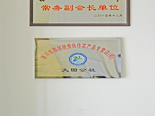 热烈庆祝大田公社成为浙川东西部扶贫协作农产品专营店